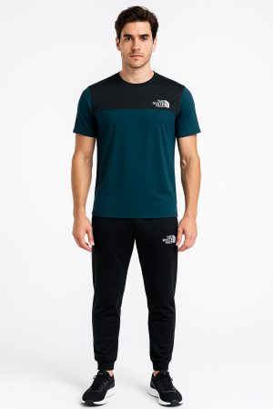 Drifit Summer Tracksuit - Zink & Black Combo #214