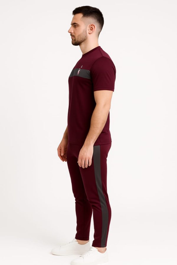 Drifit Summer Tracksuit - Mehron & Gray awesome Combo#223 - Image 2