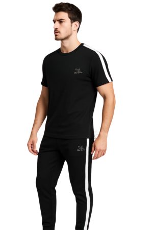 Drifit Summer Tracksuit - Black & White #224