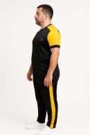 Drifit Summer Tracksuit - Black & Yellow Awesome Combo #229