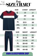 Drifit Summer Tracksuit - Mehron & Black Combo #216