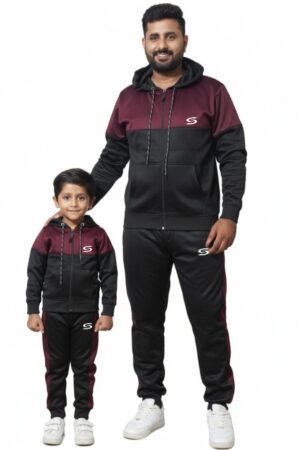 Black & Maroon . Father’s Style Edition .
