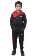 Kids Winter Collection- Black & Red Premium Tracksuit.