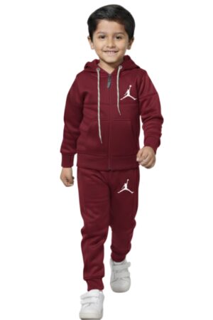 Kids Winter Collection- Maroon Premium Tracksuit.