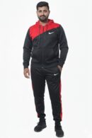 Man's Winter Collection- Black & Red Premium Tracksuit.