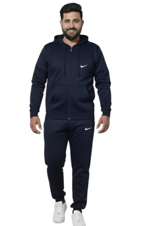Man's Winter Collection- Navy Blue Premium Tracksuit.