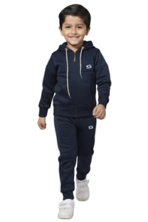 Winter Collection-kid's Only- Navy Blue Premium Tracksuit.